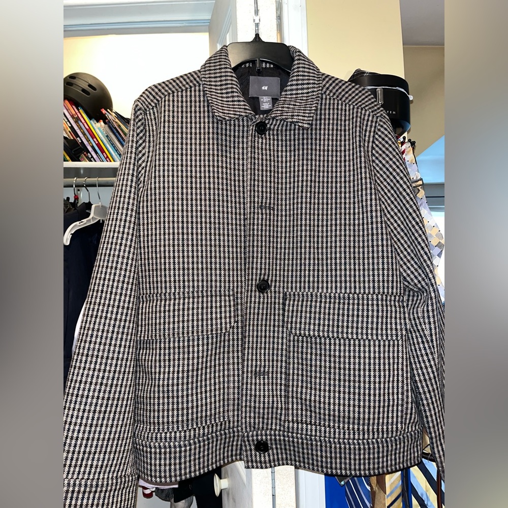 H&M Houndstooth Jacket